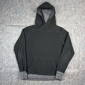 Lululemon Runaway Fleece Hoodie Women's M/L Black‎ Gray Sweatshirt Athleisure